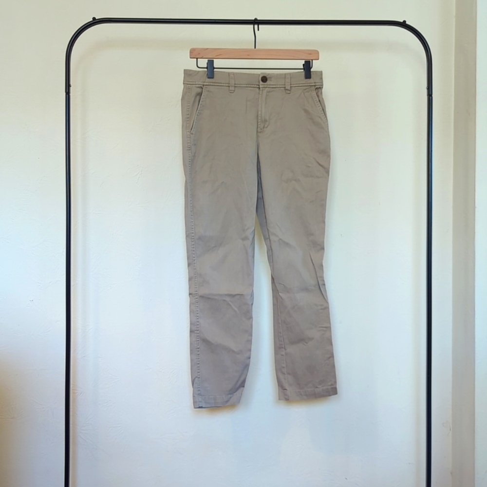 JCrew Factory Slim Khaki Chinos Size 4